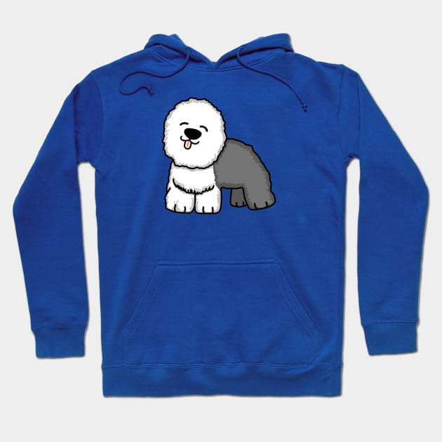 Chibi Sheepdog Hoodie by Aeriskate